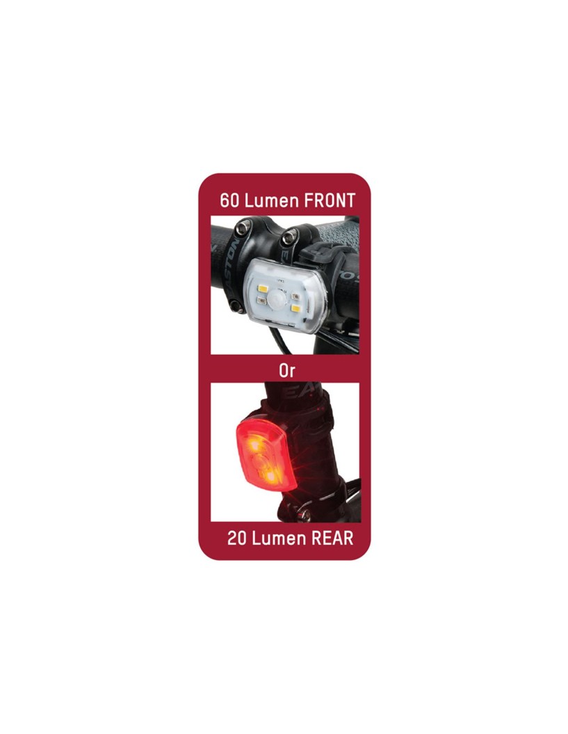 BLACKBURN LOCAL 60/20 USB FRONT/REAR