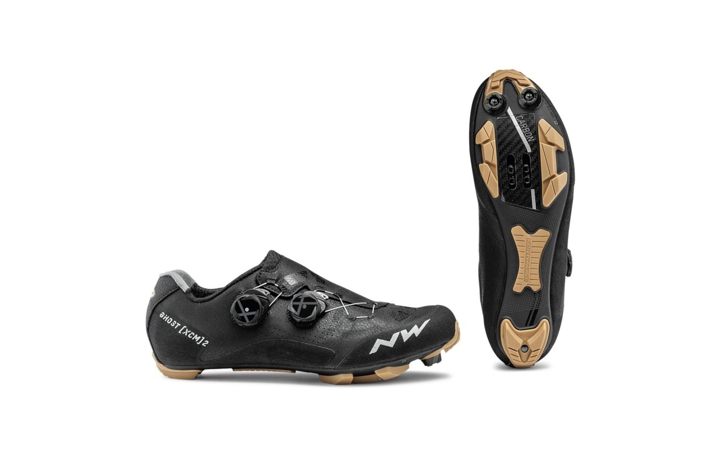 ZAPATILLAS GHOST XCM 2 NEGRO-HONEY