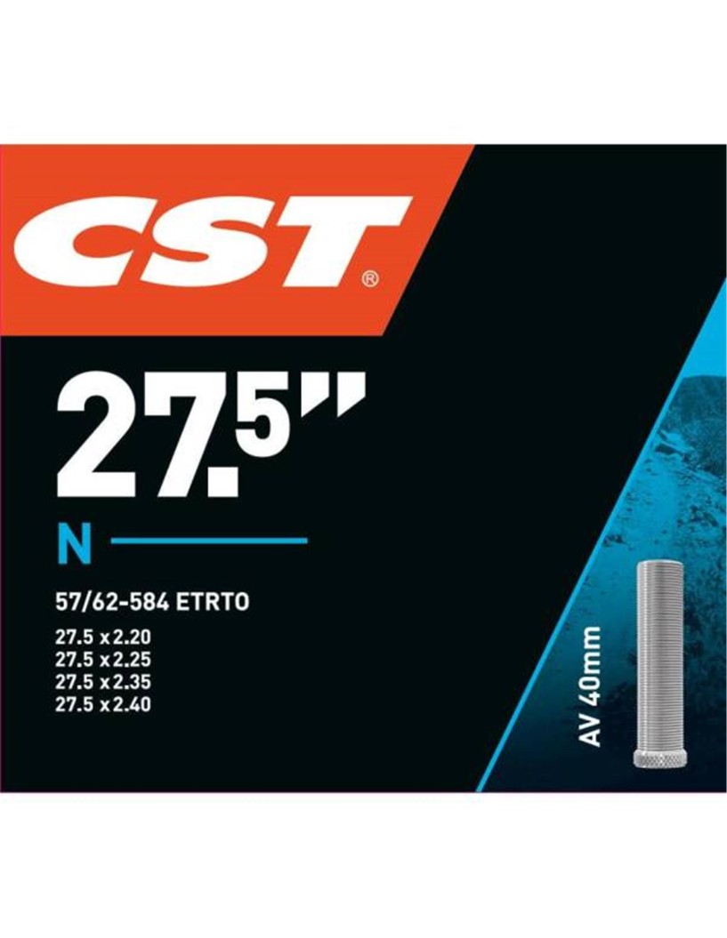 CÁMARA CST 27.5X2.25-2.40" 57/62-584 SCHRADER 40MM