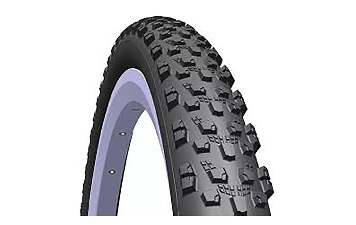 CUBIERTA MITAS TOMCAT R12 CLASSIC 27.5X2.10 AZUL/NEGRO 54