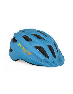 CASCO MET CRACKERJACK AZUL CIAN MATE TALLA UNICA (52-57)