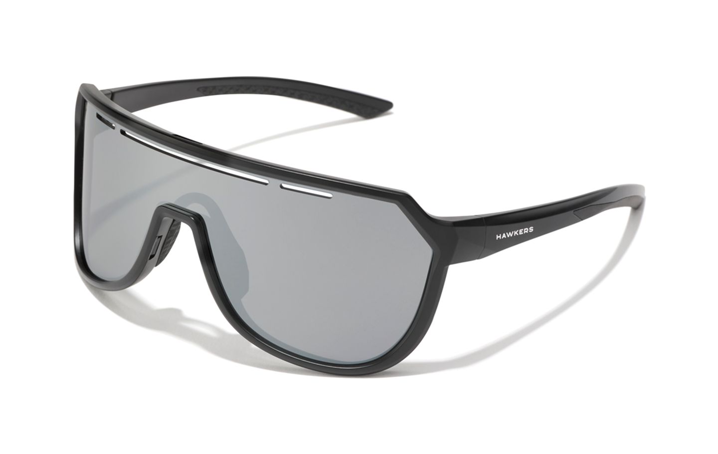 GAFAS HAWKERS FLY NEGRO MATE - PLATA