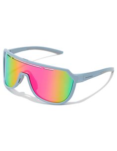 GAFAS HAWKERS FLY AZUL SUAVE MATE - ROJO/VERDE