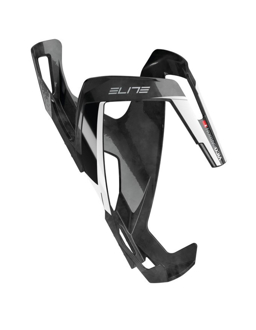 PORTABIDON ELITE VICO CARBONO, NEGRO BRILLANTE/BLANCO