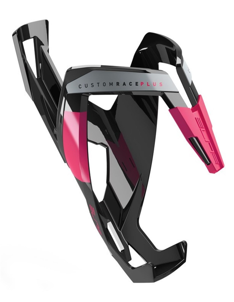 PORTABIDÓN ELITE CUSTON RACE PLUS NEGRO BRILLANTE/ROSA