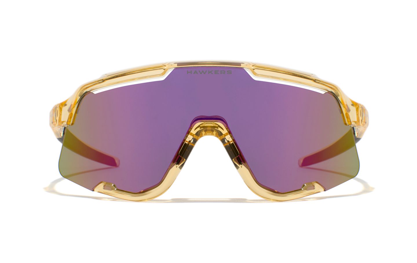 GAFAS HAWKERS POWER CHAMPAGNE TRANSPARENTE MORADO NEBULA