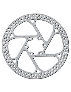 DISCO DE FRENO XLC BR-X79  140 MM PLATA 6 TORNILLOS