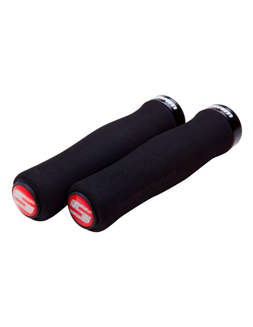 PUÑOS SRAM LOCKING GRIPS CONTOUR FOAM NEGRO 129M