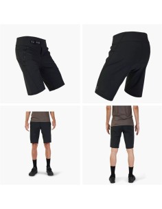 PANTALÓN CORTO FOX FLEXAIR NEGRO