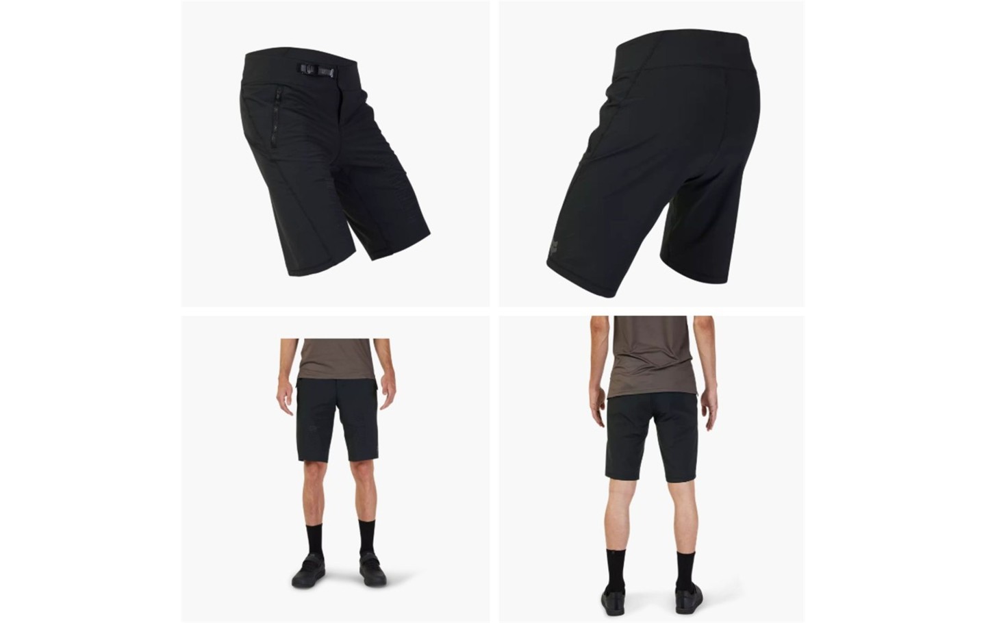 PANTALÓN CORTO FOX FLEXAIR NEGRO