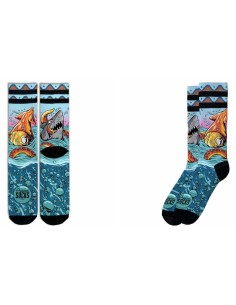 CALCETINES AMERIAN SOCKS SEAMONSTERS - MID HIGH