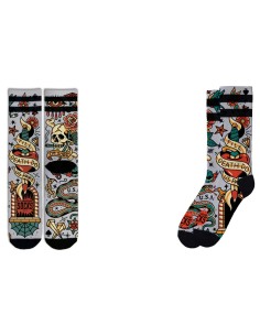 CALCETINES AMERIAN SOCKS TILL DEATH DO US P - MID HIGH