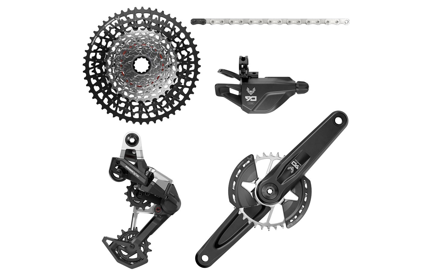 GRUPO SRAM EAGLE 90 T-TYPE 170MM DUB 32T