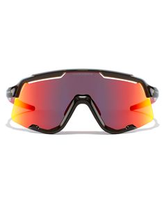 GAFAS HAWKERS POWER MARRON TRANSPARENTE BRILLO - ROJO RUBI