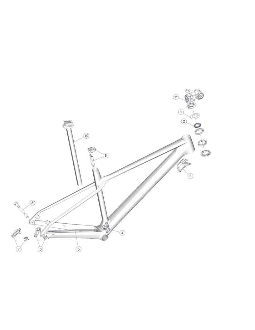 PIEZA PARA PONER TIJA REDONDA EN BMC TWOSTROKE