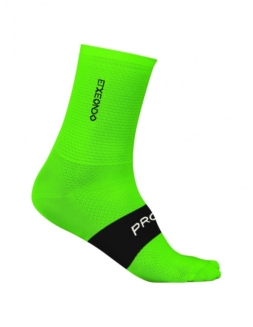 CALCETIN ETXEONDO PRO LIGHTWEIGHT VERDE FLUOR L/XL