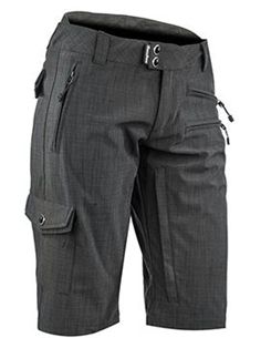 PANTALON CORTO RACE FACE CHICA KHYBER GRIS T-M