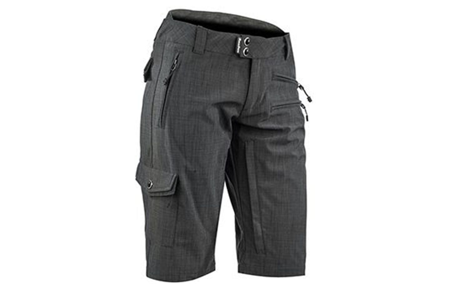PANTALON CORTO RACE FACE CHICA KHYBER GRIS T-M