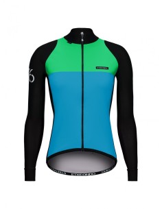CHAQUETA MUJER ETXEONDO FEM 76 AZUL/LIMA