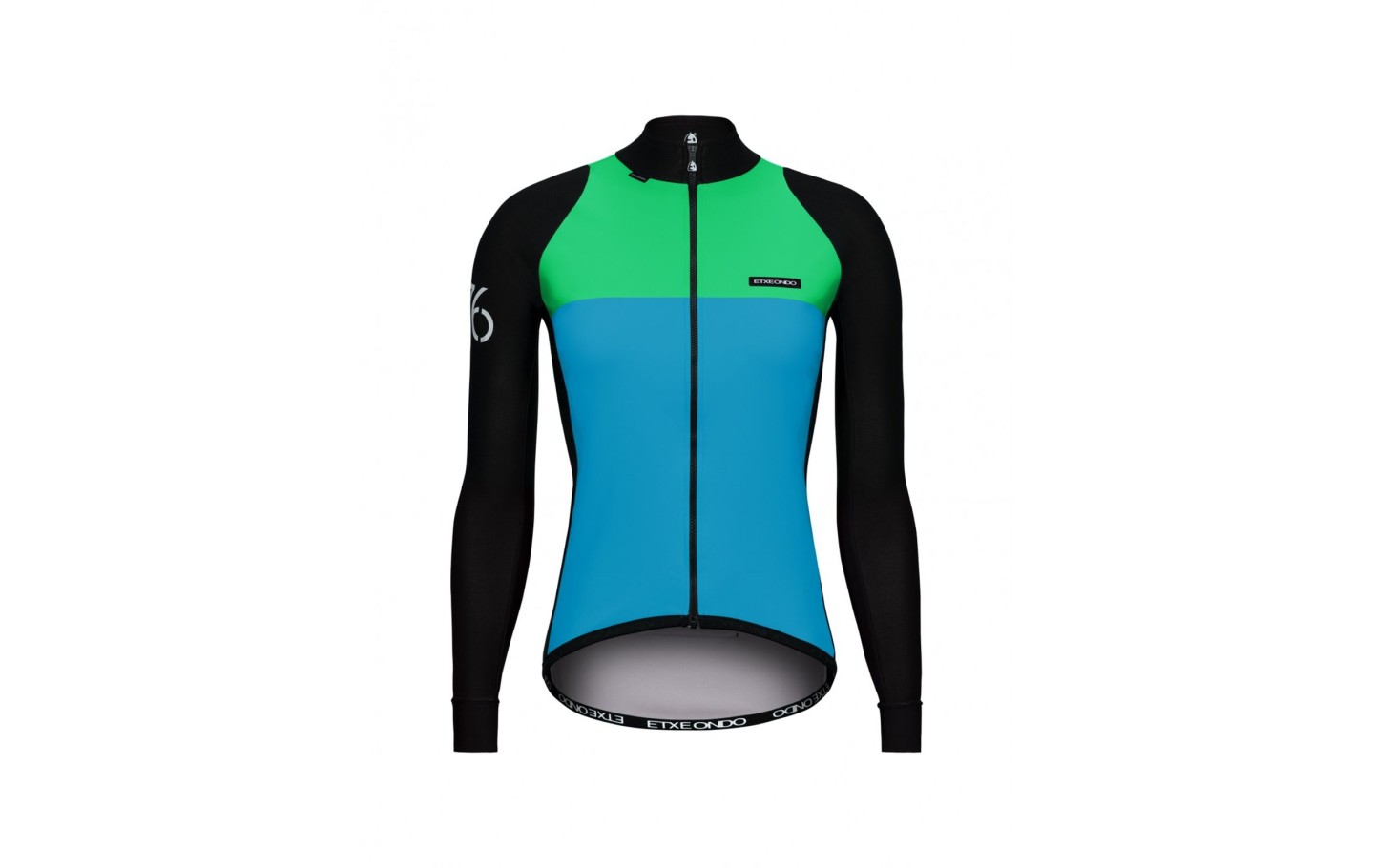 CHAQUETA MUJER ETXEONDO FEM 76 AZUL/LIMA