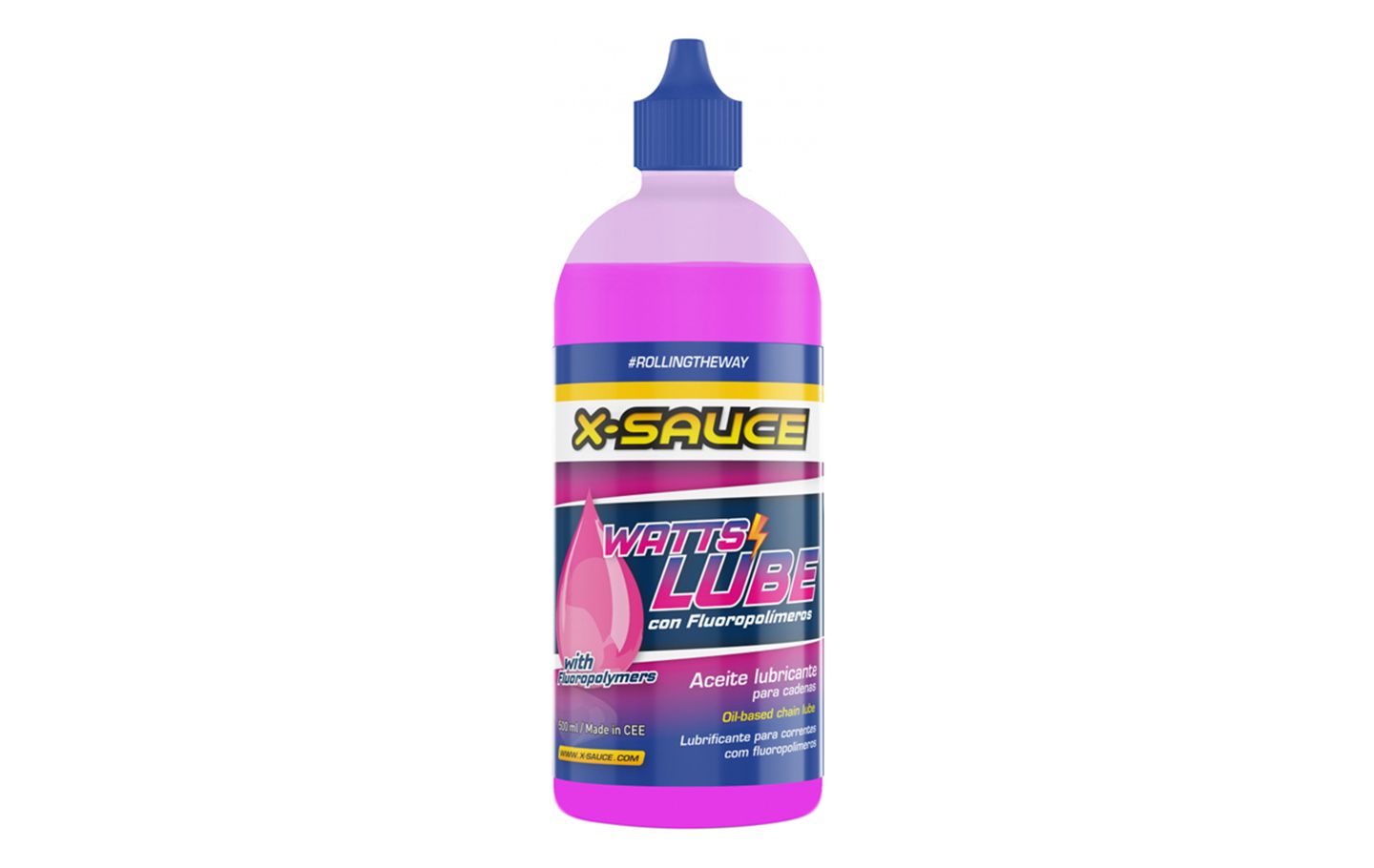 X-SAUCE ACEITE LUBRICANTE CON FLUOROPOLIMEROS WATTS LUBE 500