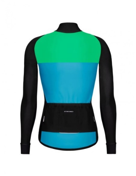 Chaqueta mujer etxeondo fem 76 azul/lima