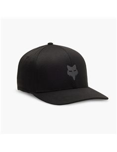 GORRA FOX HEAD TECH FLEXFIT NEGRO