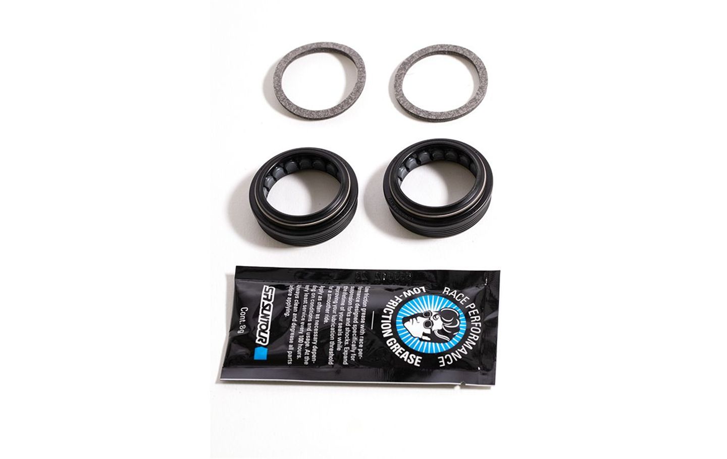 KIT RETENES GUARDAPOLVOS SUNTOUR PARA HORQUILLAS AURON35/AIO