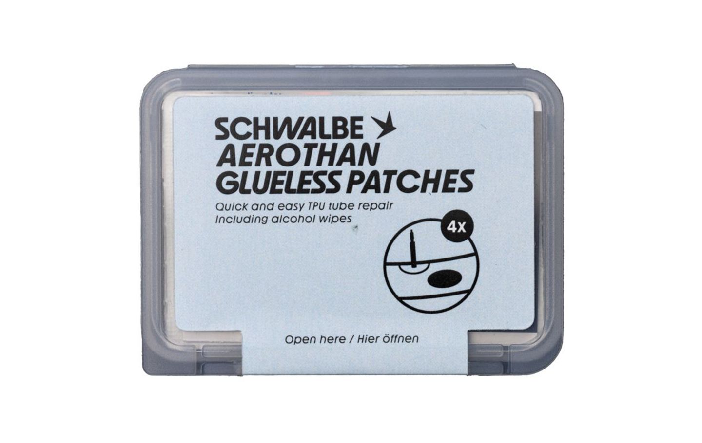 CAJA PARCHES TPU SCHWALBE AUTOADHESIVOS (4 UNIDADES)
