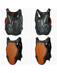 PETO FOX RACEFRAME IMPACT SB, CE D3O [BLK]