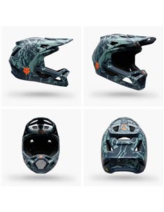 CASCO FOX RAMPAGE IMAGE PRINT ARCTIC BLUE T-M