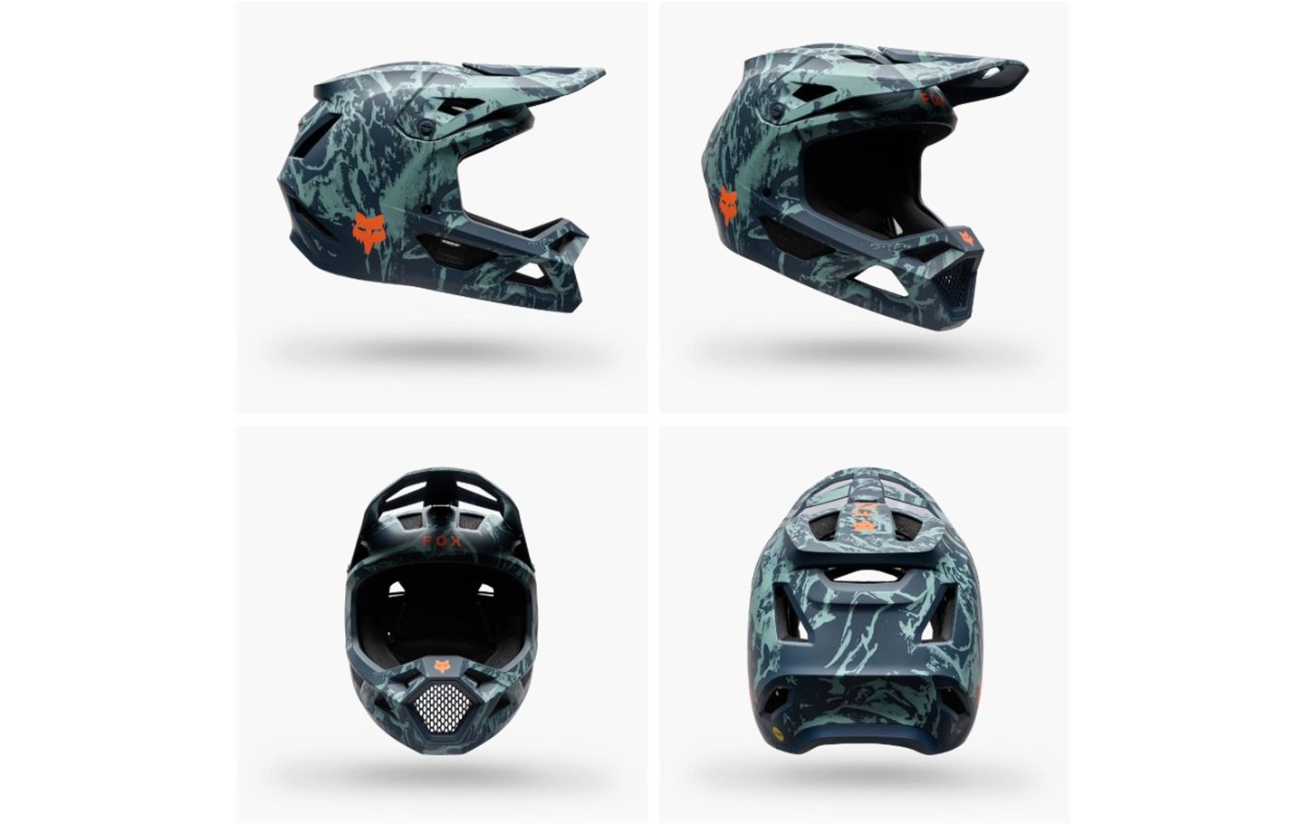 CASCO FOX RAMPAGE IMAGE PRINT ARCTIC BLUE T-M