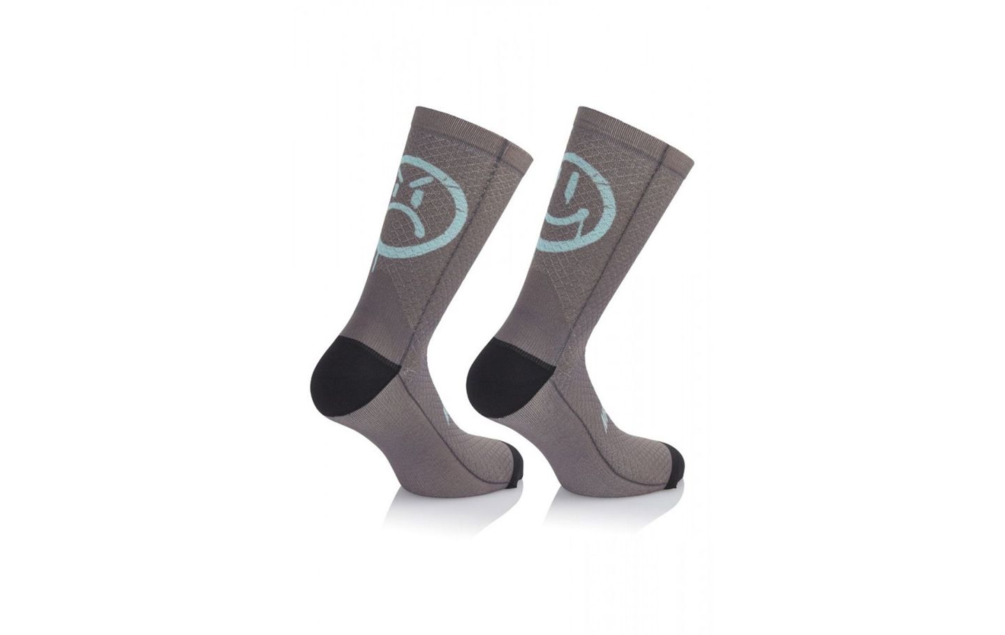 CALCETINES MB WEAR SMILE EMOTIONS H20 GRIS/AZUL