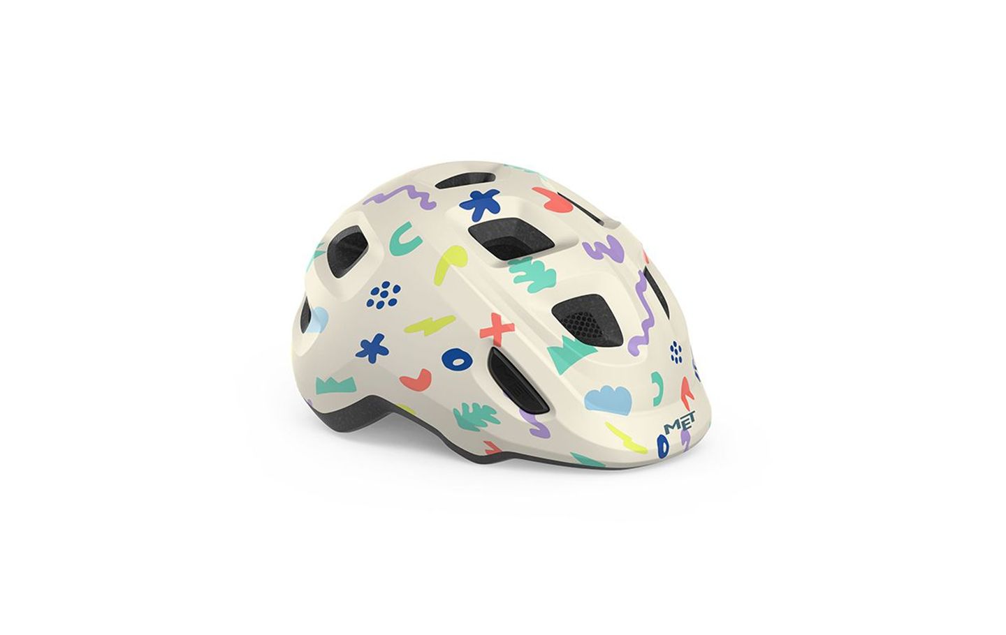 CASCO NIÑO MET HOORAY ICONOS MATE 52-55 CM