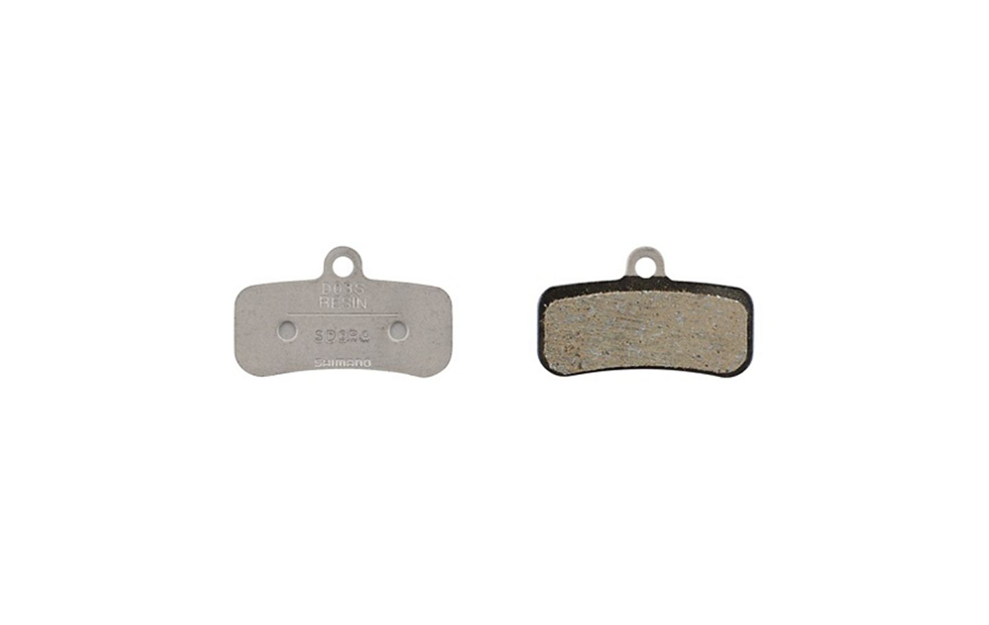PASTILLAS FRENO RESINA D03S INCLUYE MUELLE