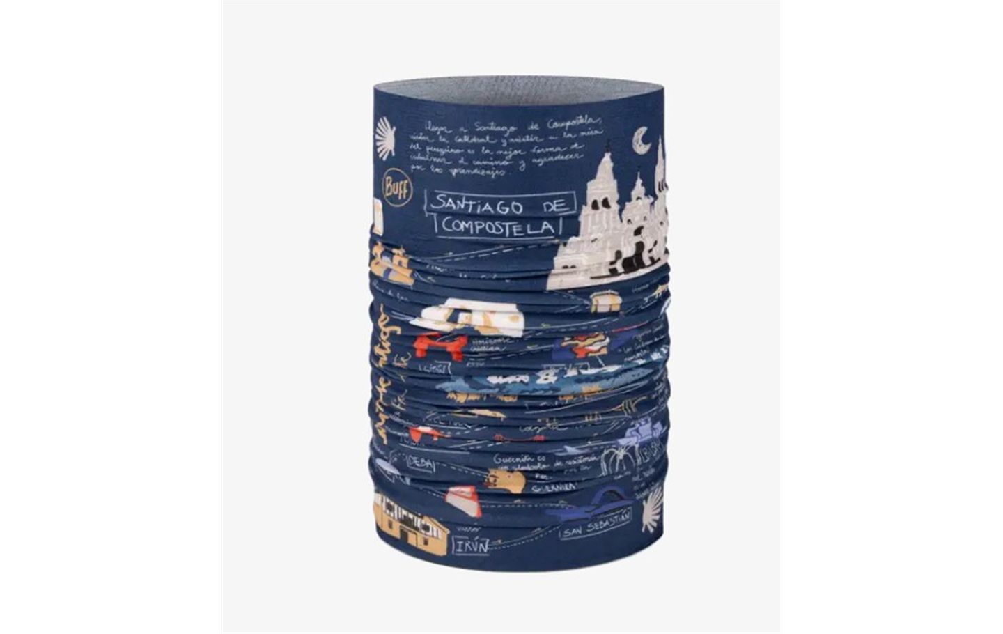 BRAGA DE CUELLO COOLNET UV CAMINO NORTE NAVY