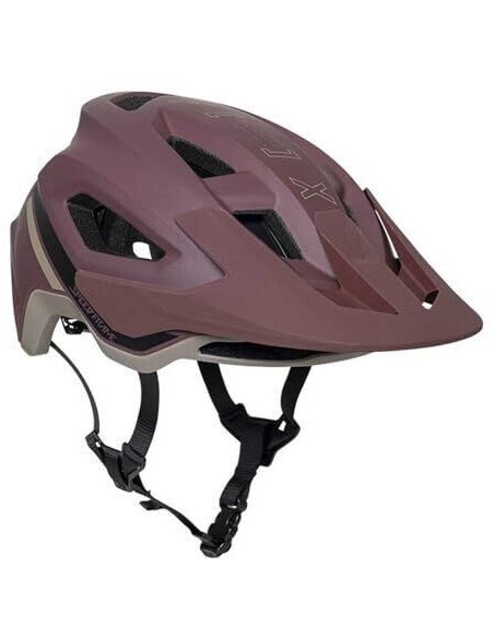 Casco fox speedframe burdeos
