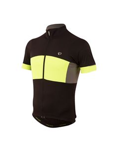 MAILLOT MANGA CORTA ELITE ESCAPE SEMI-FORM NEGRO/AMARILLO