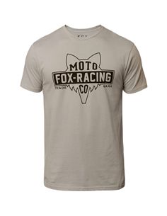 CAMISETA FOX FLAT HEAD SS PREMIUM TEE GRIS