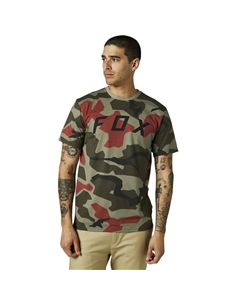 CAMISETA TÉCNICA FOX BNKR VERDE CAMUFLAJE