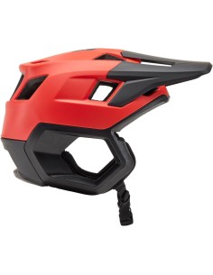 CASCO FOX DROPFRAME NARANJA FLUOR 2