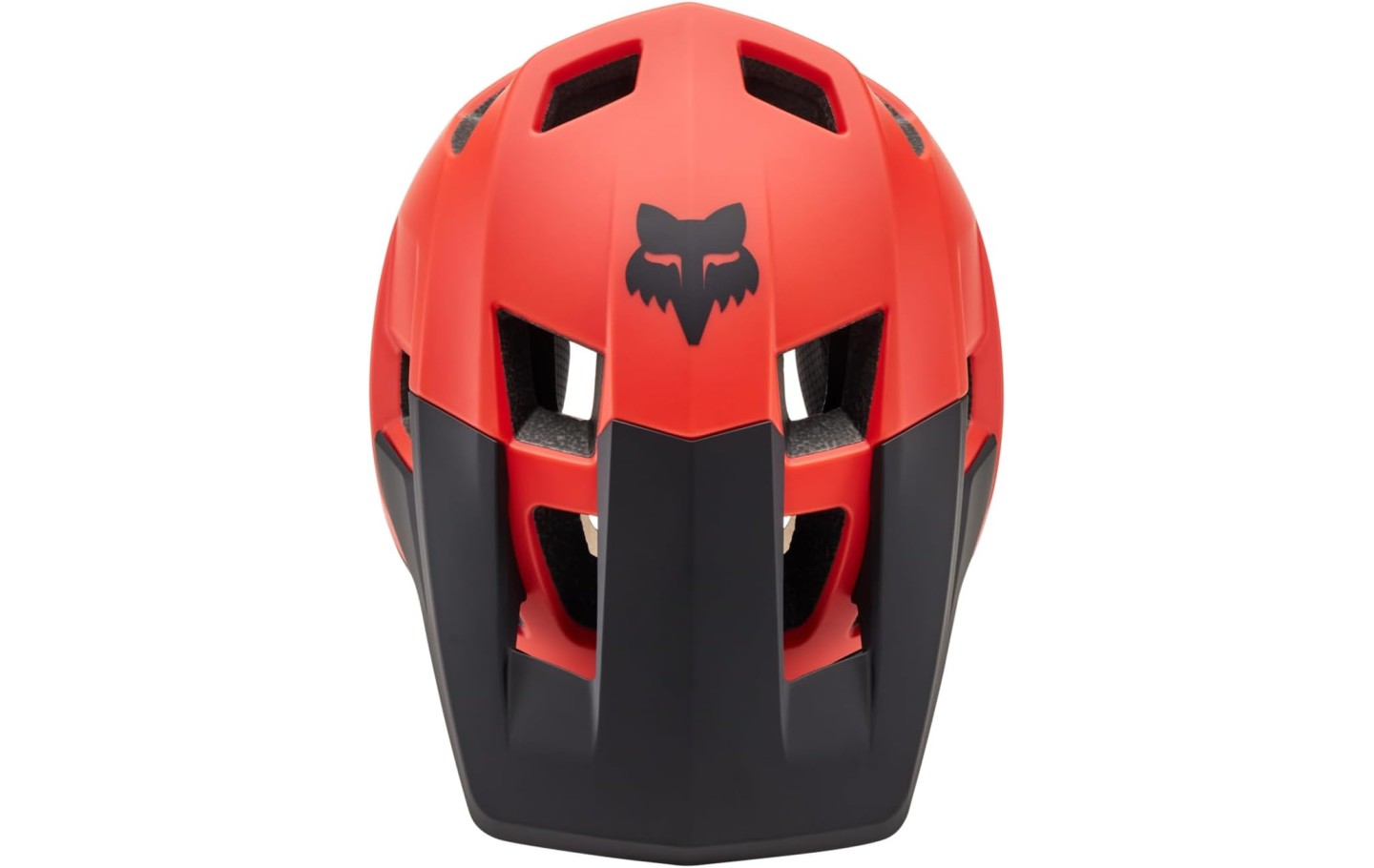 Casco fox dropframe naranja fluor