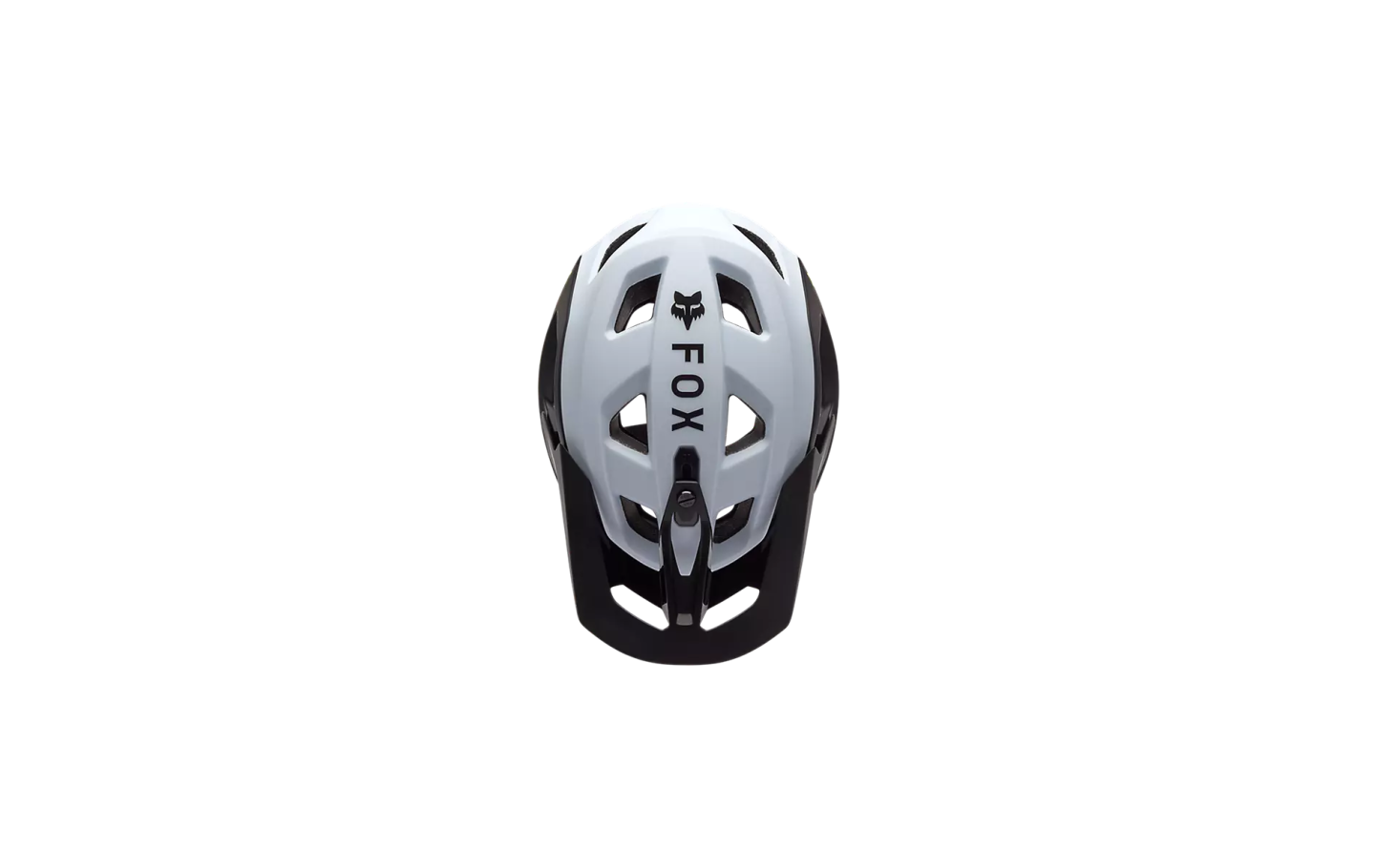 Casco fox speedframe 5050 negro/blanco