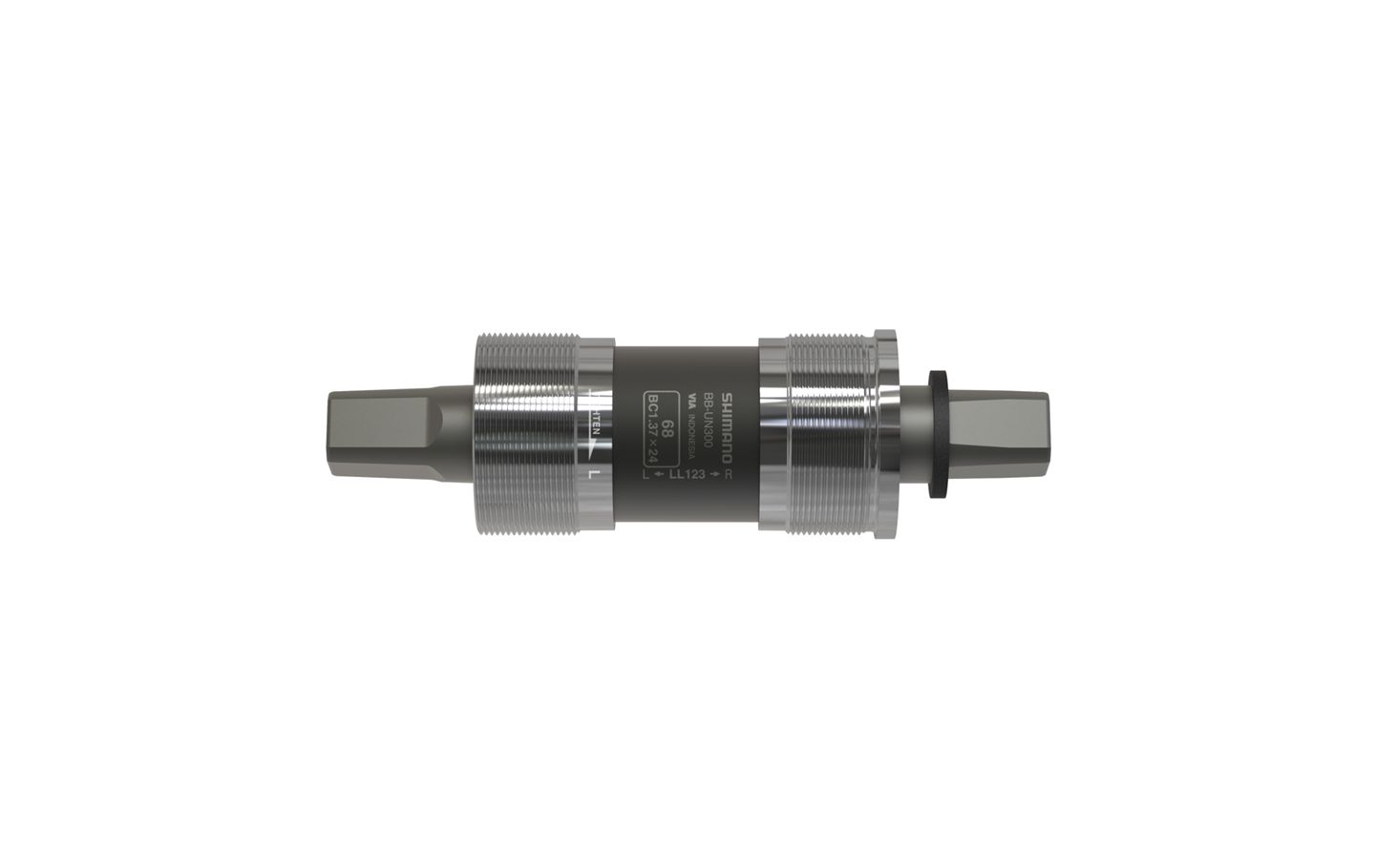 SHIMANO EJE PEDALIER BSA 122.5/73MM BB-UN300 CUADRADILLO