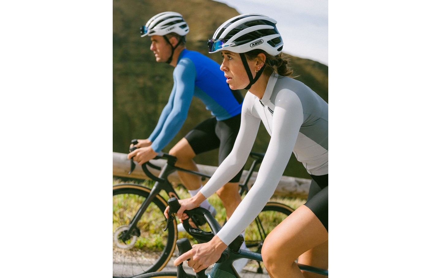 Maillot etxeondo alda manga larga gris