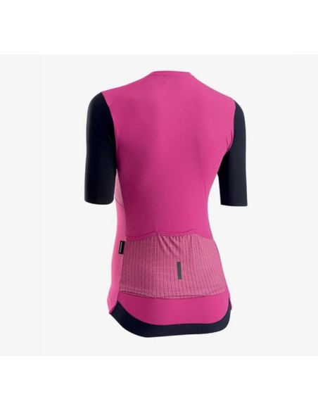 Maillot northwave manga corta extreme woman rosa-negro