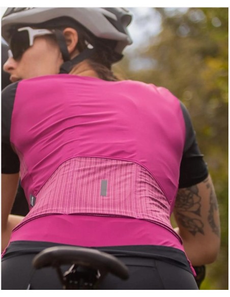 Maillot northwave manga corta extreme woman rosa-negro