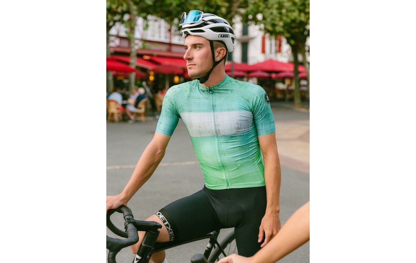 Maillot etxeondo alai verde manzana