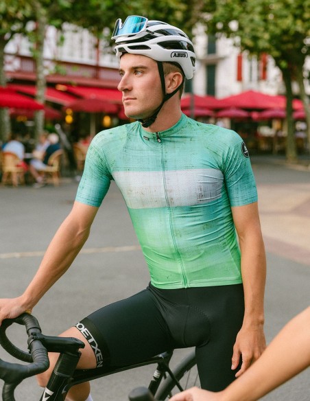 Maillot etxeondo alai verde manzana