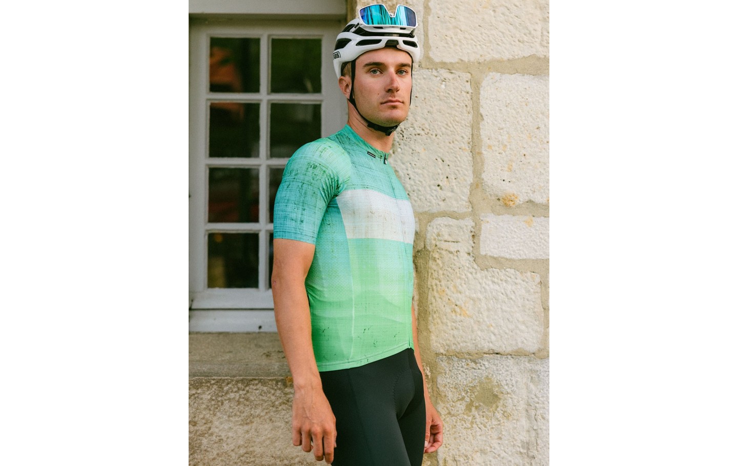 Maillot etxeondo alai verde manzana